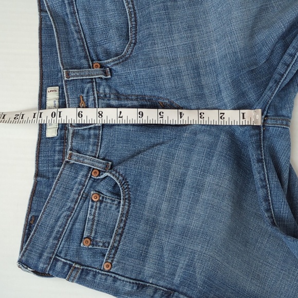 Levi's 515 Boot Cut Jeans 4M Blue Pockets - Picture 15 of 16